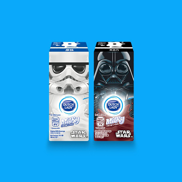 DUTCH LADY <br /> STAR WARS LIMITED <br /> PACKAGE CAMPAIGN