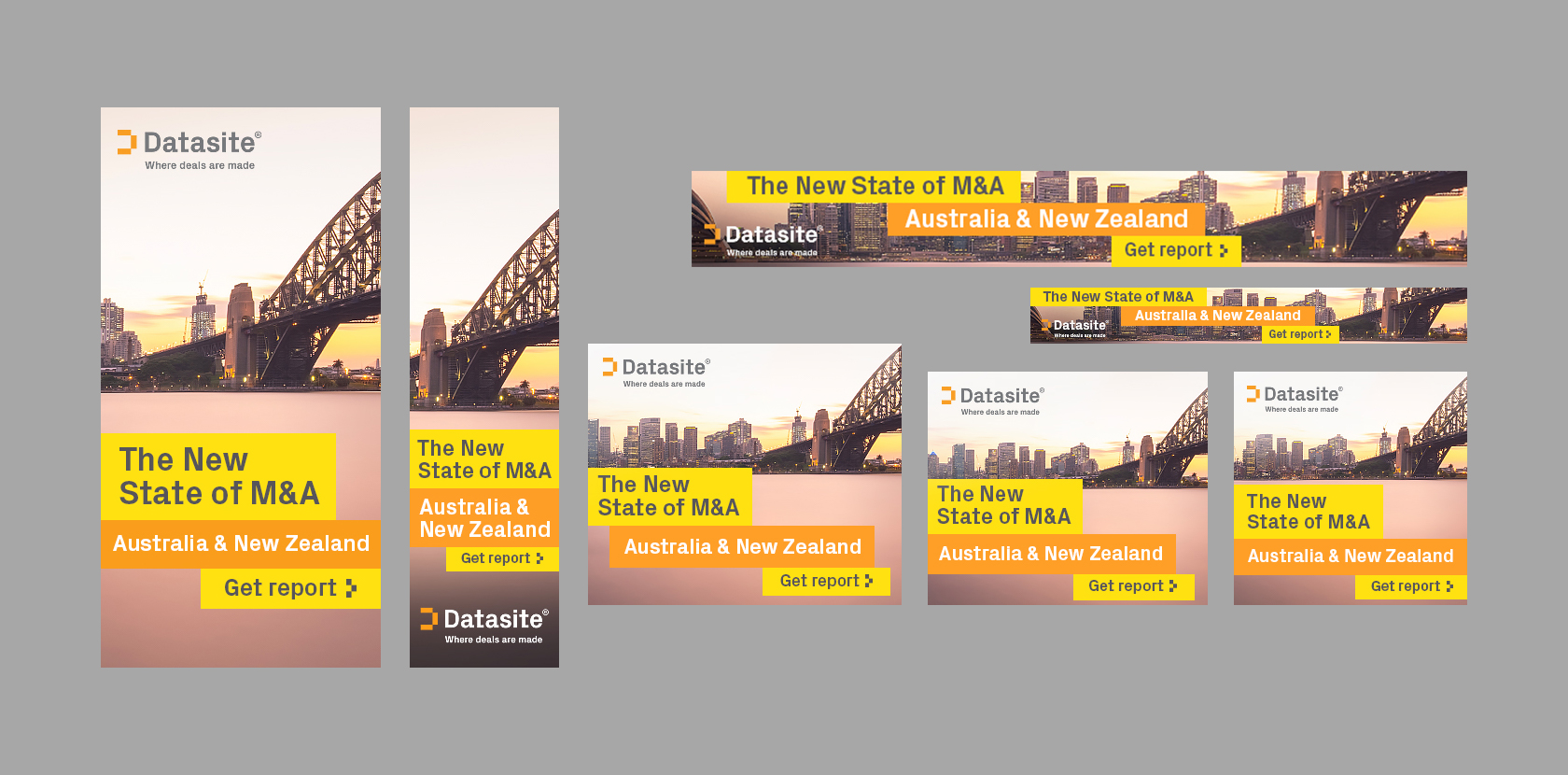 DATASITE DIGITAL CREATIVE DELIVERABLES
