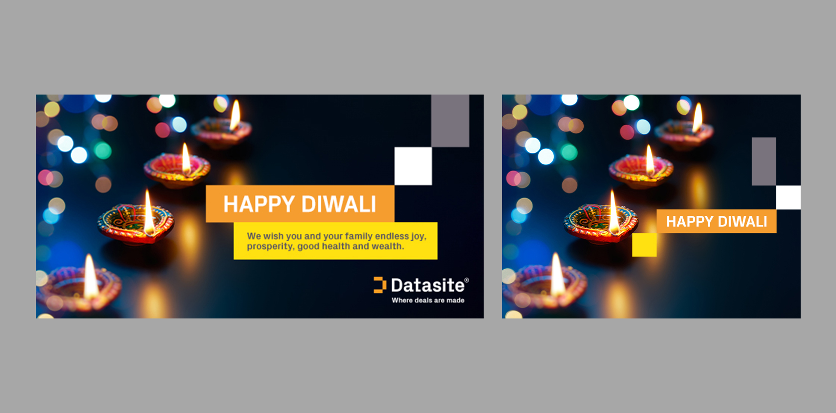 DATASITE DIGITAL CREATIVE DELIVERABLES