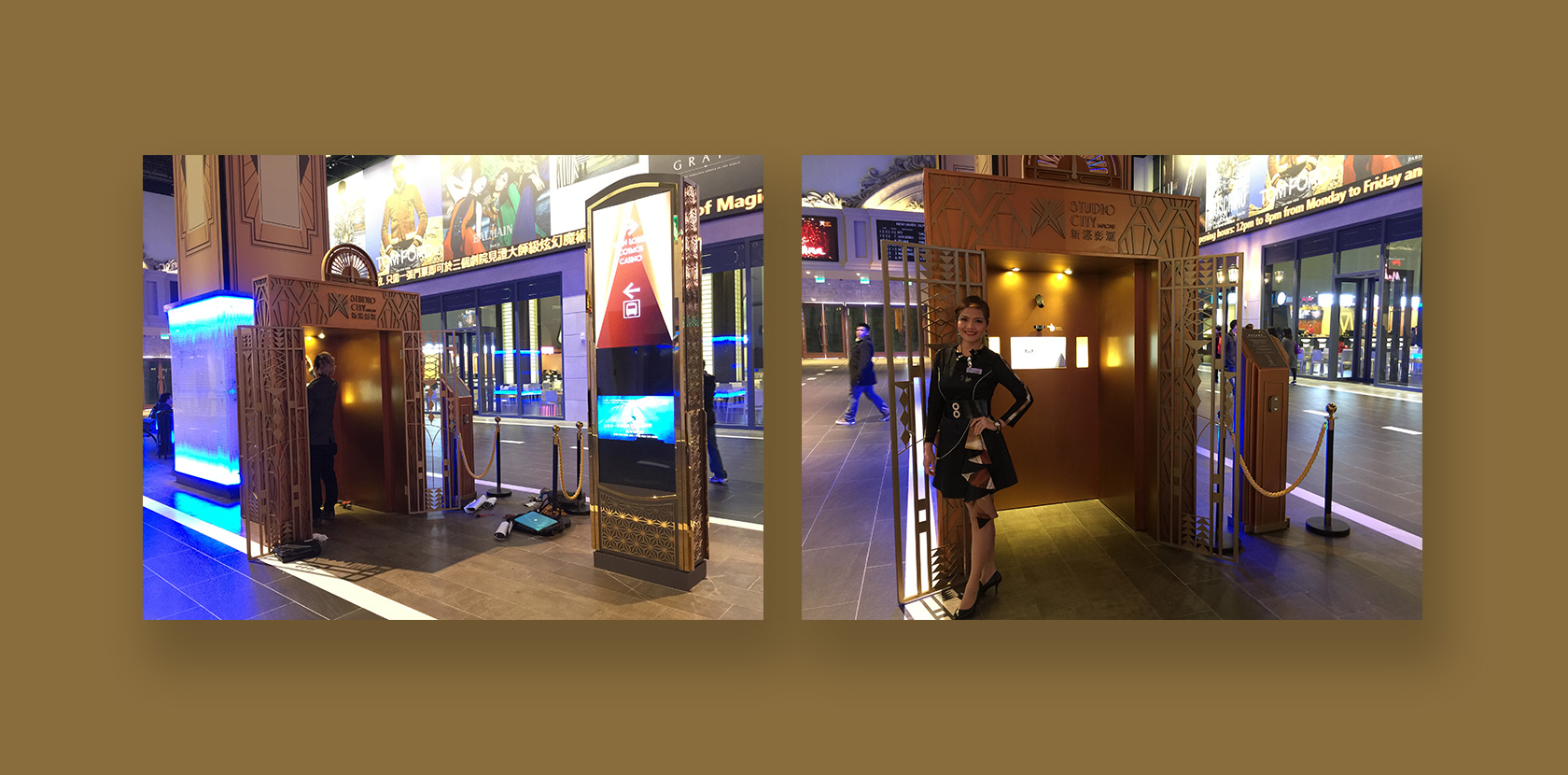 STUDIO CITY MACAU VIDEO BOOTH