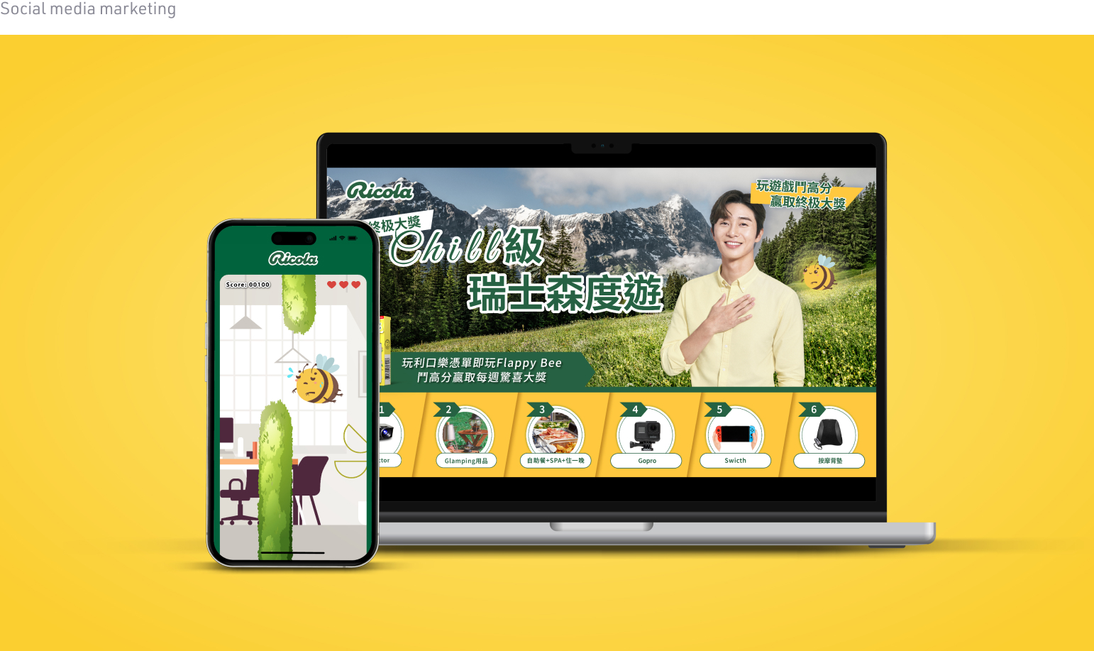Ricola Social Media Maintenance