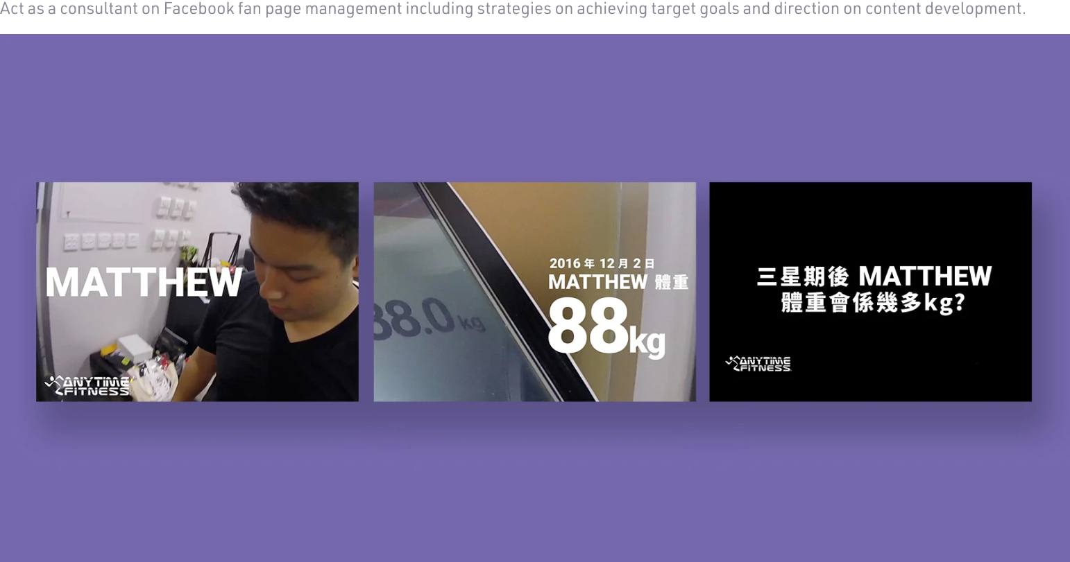 Anytime Fitness Facebook Consultant